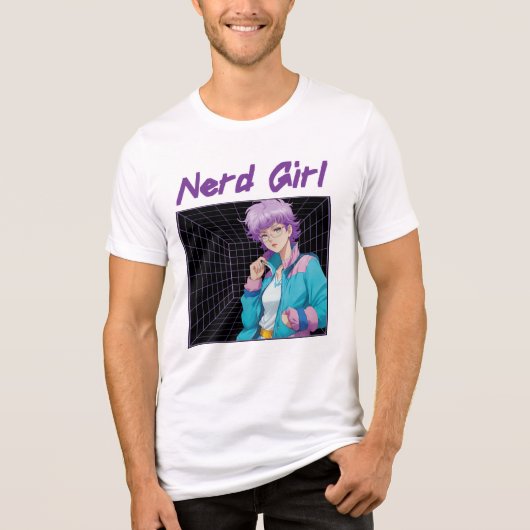 Nerd Girl  トライブレンドＴシャツ (正面)