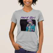Nerd Girl  Tシャツ (正面)
