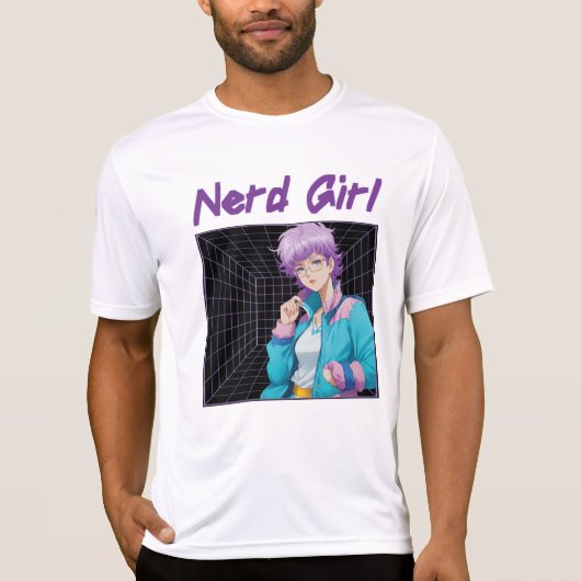 Nerd Girl  Tシャツ (正面)