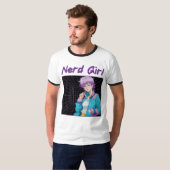 Nerd Girl  Tシャツ (正面フル)