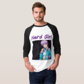 Nerd Girl  Tシャツ (正面フル)