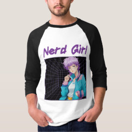 Nerd Girl  Tシャツ