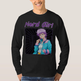 Nerd Girl  Tシャツ