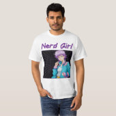 Nerd Girl  Tシャツ (正面フル)