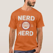 Nerd herd friend vintage tシャツ (正面)