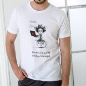 Nerd Humor Valentine T‑Shirt – Custom Text Tシャツ