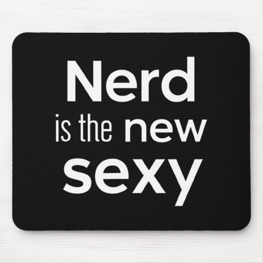Nerd Is The New Y Gamers Software Engineers Origin マウスパッド (正面)