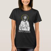 Nerd Jesus Geeks For Jesus Christ Tシャツ (正面)