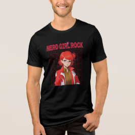 Nerd Rock Girl トライブレンドＴシャツ