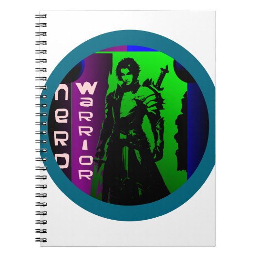 Nerd Warrior ノートブック (正面)