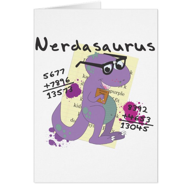 Nerdasaurs (正面)