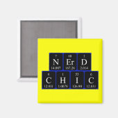 NerdChic周期テーブルフレーズ磁石 マグネット (正面/裏面)