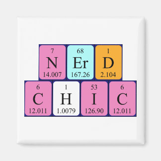 NerdChic周期テーブルフレーズ磁石 マグネット