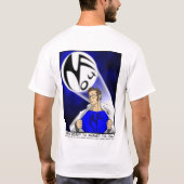 Nerdfest 2004のチーム青: デザイン2 tシャツ (裏面)