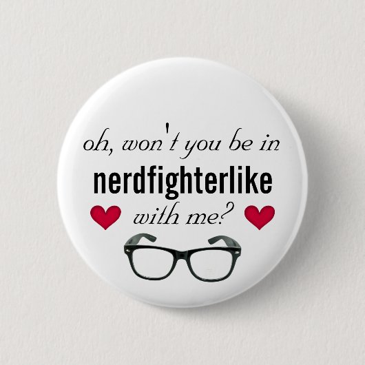 Nerdfighterlike 缶バッジ (正面)