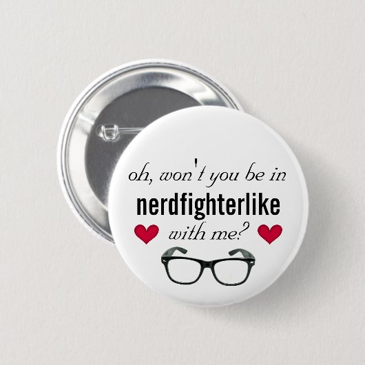 Nerdfighterlike 缶バッジ (正面&裏面)