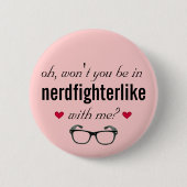 Nerdfighterlike 缶バッジ (正面)