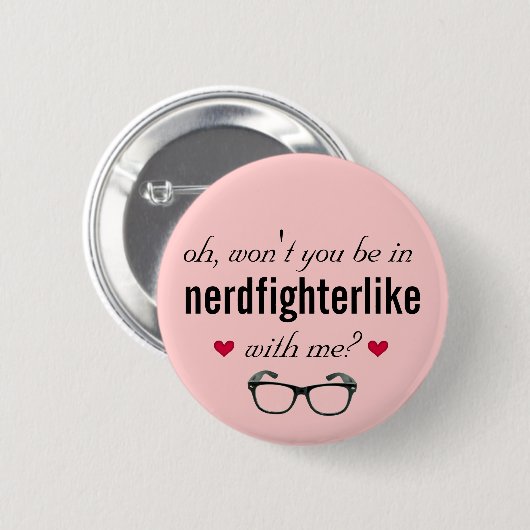Nerdfighterlike 缶バッジ (正面&裏面)