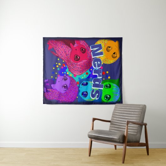 Nerds Tapestry タペストリー (インサイチュ(横))