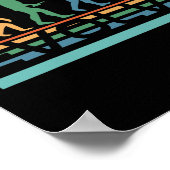 Nerdyおもしろい Evolve Dminton Player Evolutionスポーツ ポスター (角)