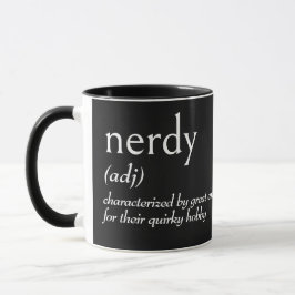 NERDYの辞書的定義 マグカップ
