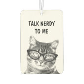 NERDY おもしろい CATフォトカー空気清浄機 カーエアーフレッシュナー (裏面)