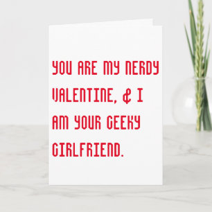 nerdy + オタク系のvalentineのdayロマンチックなカード シーズンカード