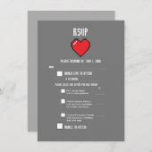 Nerdy 8ビットハートsvp (正面/裏面)