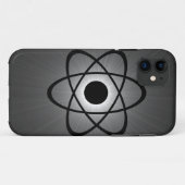 Nerdy Atomic BT iPhone 5ケース、グレー Case-Mate iPhoneケース (裏面(横))