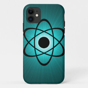 Nerdy Atomic BT iPhone 5ケース、ティール(緑がかった色) 11 ケース