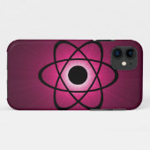 Nerdy Atomic BT iPhone 5ケース、ピンク Case-Mate iPhoneケース (裏面(横))