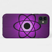 Nerdy Atomic BT iPhone 5ケース、紫 Case-Mate iPhoneケース (裏面(横))