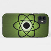 Nerdy Atomic BT iPhone 5ケース、緑 Case-Mate iPhoneケース (裏面(横))