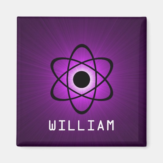 Nerdy Atomic Magnet、紫 マグネット (正面)