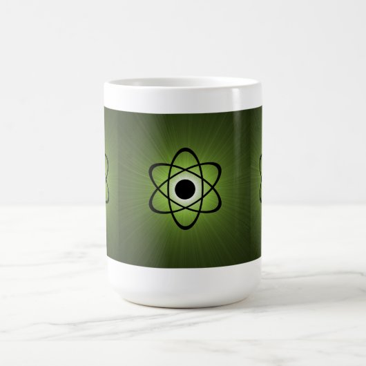 Nerdy Atomic Mug（緑） コーヒーマグカップ (中央)