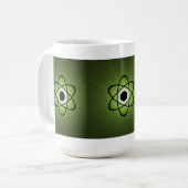 Nerdy Atomic Mug（緑） コーヒーマグカップ (正面左)