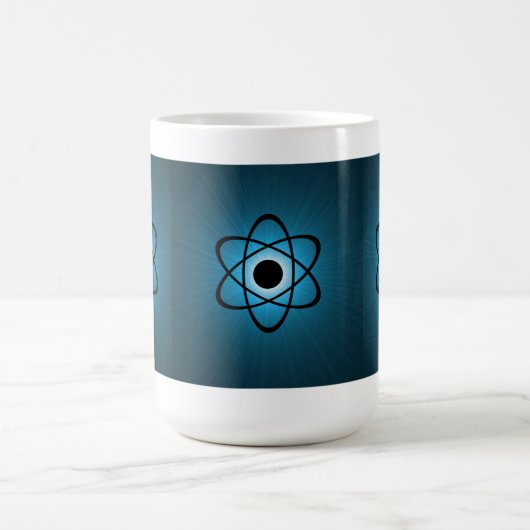 Nerdy Atomic Mug（青） コーヒーマグカップ (中央)