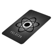Nerdy Atomic Premiumマグネット、グレー マグネット (左側)