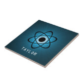 Nerdy Atomic Tile、青 タイル (側面)