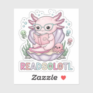 Nerdy Axolotl読の著書 シール