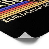 Nerdy Dad Rpg Gaming D20 Tabletop Games Funny Rpg  ポスター (角)