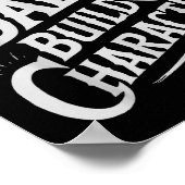 Nerdy Dads Build Character Rpg Dice Father Humor  ポスター (角)