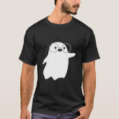 Nerdy Ghost Kawaii Fashion Tシャツ (正面)
