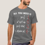 Nerdy Math Equation Mathematics Science Geometry P Tシャツ<br><div class="desc">Nerdy Math Equation Mathematics Science Geometry Premium 1458.</div>