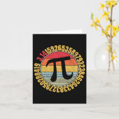 Nerdy Math Piシンボルマスレテ カード (黄色い花)