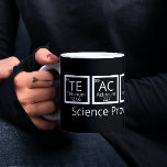 Nerdy Science先生ユーモア周期表 コーヒーマグカップ<br><div class="desc">Nerdy Science先生ユーモア周期表 – 科学は物を証明 – ギークとおたくマグカップ/飲み物用品からRicaso</div>
