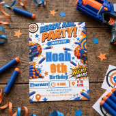 Nerf バースデー 招待状