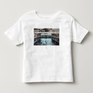 Neridesの塩水の浴室の内部の概観 トドラーTシャツ