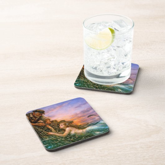 Nerithea and the Moral Catch - Fisherman’s Dilemma コースター (右側)