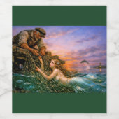 Nerithea and the Moral Catch - Fisherman’s Dilemma ワインラベル (シングルラベル)